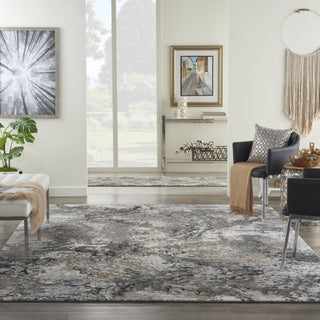 Nourison Ludlow LDW01 Grey/Multi Area Rug