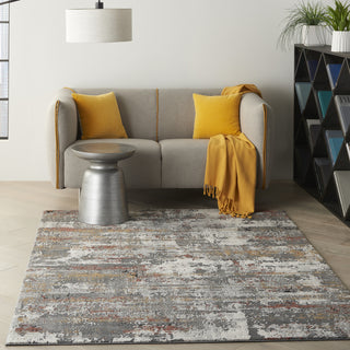 Nourison Ludlow LDW02 Grey/Multi Area Rug