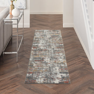 Nourison Ludlow LDW02 Grey/Multi Area Rug