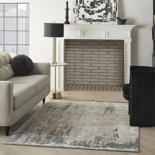 Nourison Ludlow LDW05 Cream Grey Area Rug