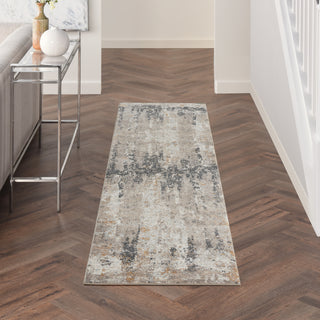 Nourison Ludlow LDW05 Cream Grey Area Rug