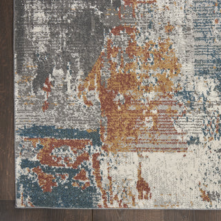 Nourison Ludlow LDW06 Grey/Multi Area Rug