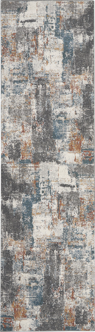 Nourison Ludlow LDW06 Grey/Multi Area Rug