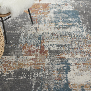 Nourison Ludlow LDW06 Grey/Multi Area Rug