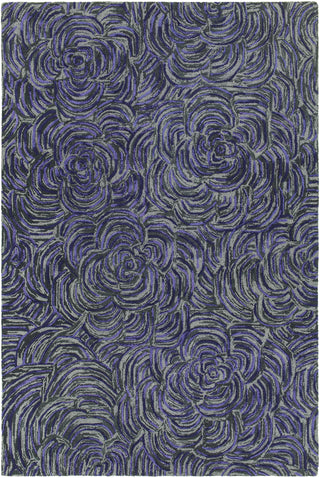 Chandra Leia LEI-42201 Purple/Grey Area Rug main image