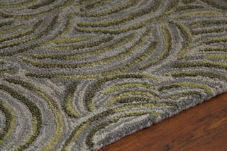 Chandra Leia LEI-42202 Green/Grey Area Rug Detail