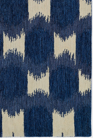 Momeni Leiden LEI-1 Navy Area Rug Corner Image