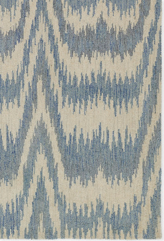 Momeni Leiden LEI-2 Light Blue Area Rug Corner Image