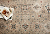 Loloi Leigh LEI-02 Dove / Multi Area Rug Close Up Featured