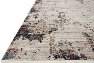 Loloi Leigh LEI-05 Ivory / Charcoal Area Rug Corner Image