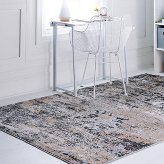 Unique Loom Leipzig T-LPZG5 Beige Area Rug Rectangle Lifestyle Image Feature