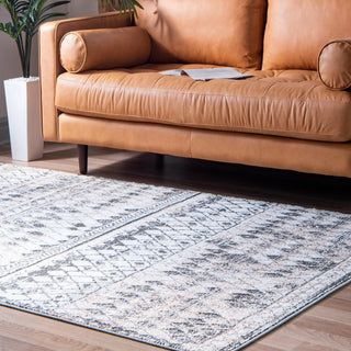 Unique Loom Leipzig T-LPZG6 Beige Area Rug Rectangle Lifestyle Image Feature