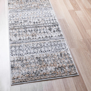 Unique Loom Leipzig T-LPZG6 Beige Area Rug Runner Lifestyle Image