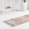 Unique Loom Leipzig T-LPZG6 Salmon Area Rug Runner Lifestyle Image