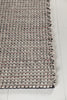 Chandra Lena LEN-44601 Red/White/Grey/Black Area Rug Corner Shot