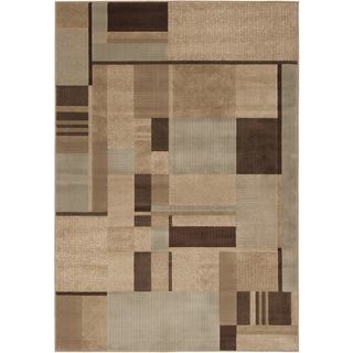 Surya Lenoir LEN-2410 Mocha Area Rug 5'3'' x 7'6''