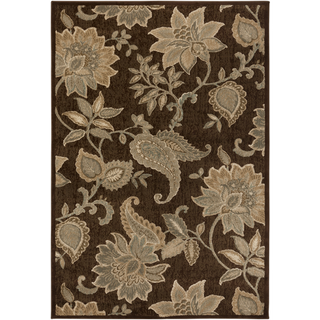 Surya Lenoir LEN-2422 Mocha Area Rug 5'3'' x 7'6''