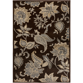 Surya Lenoir LEN-2454 Black Area Rug 5'3'' x 7'6''