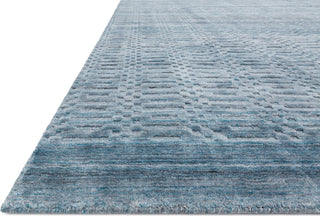 Loloi Lennon LEN-01 Ocean Area Rug Corner 