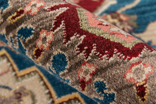 Momeni Lenox LE-01 Blue Area Rug Pile Image