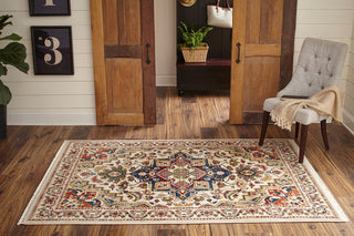 Momeni Lenox LE-01 Ivory Area Rug Lifestyle Image Feature