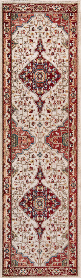 Momeni Lenox LE-02 Red Area Rug Runner Image