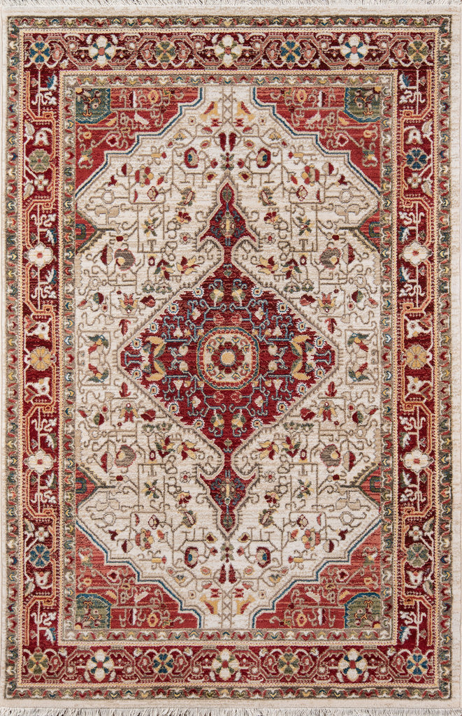Momeni Lenox LE-02 Red Area Rug main image