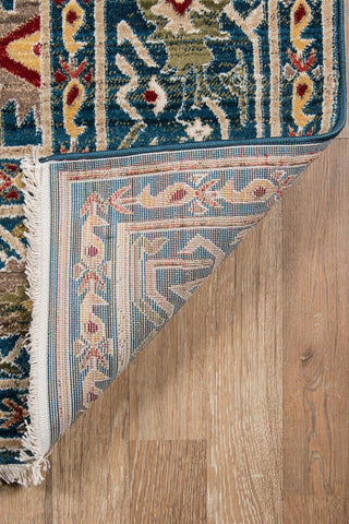 Momeni Lenox LE-03 Blue Area Rug Room Image