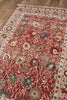 Momeni Lenox LE-04 Red Area Rug Corner Image