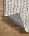 Loloi Levitt Shag LEV-02 Ivory/Grey Area Rug Backing Image