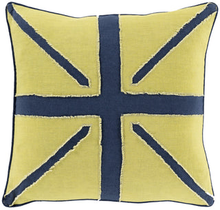 Surya Linen Flag LF-001 Pillow 18 X 18 X 4 Poly filled