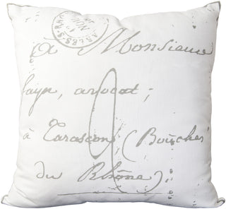 Surya Montpellier Classical French Script LG-512 Pillow