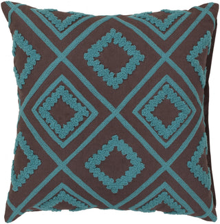 Surya Tribe Diamond Trimming LG-551 Pillow 18 X 18 X 4 Poly filled