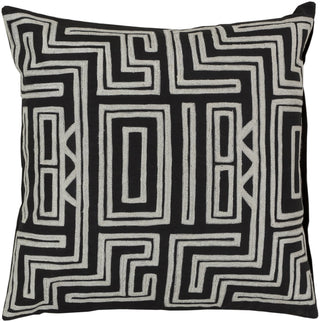 Surya Kuba Mesmerizing Maze LG-560 Pillow 18 X 18 X 4 Poly filled