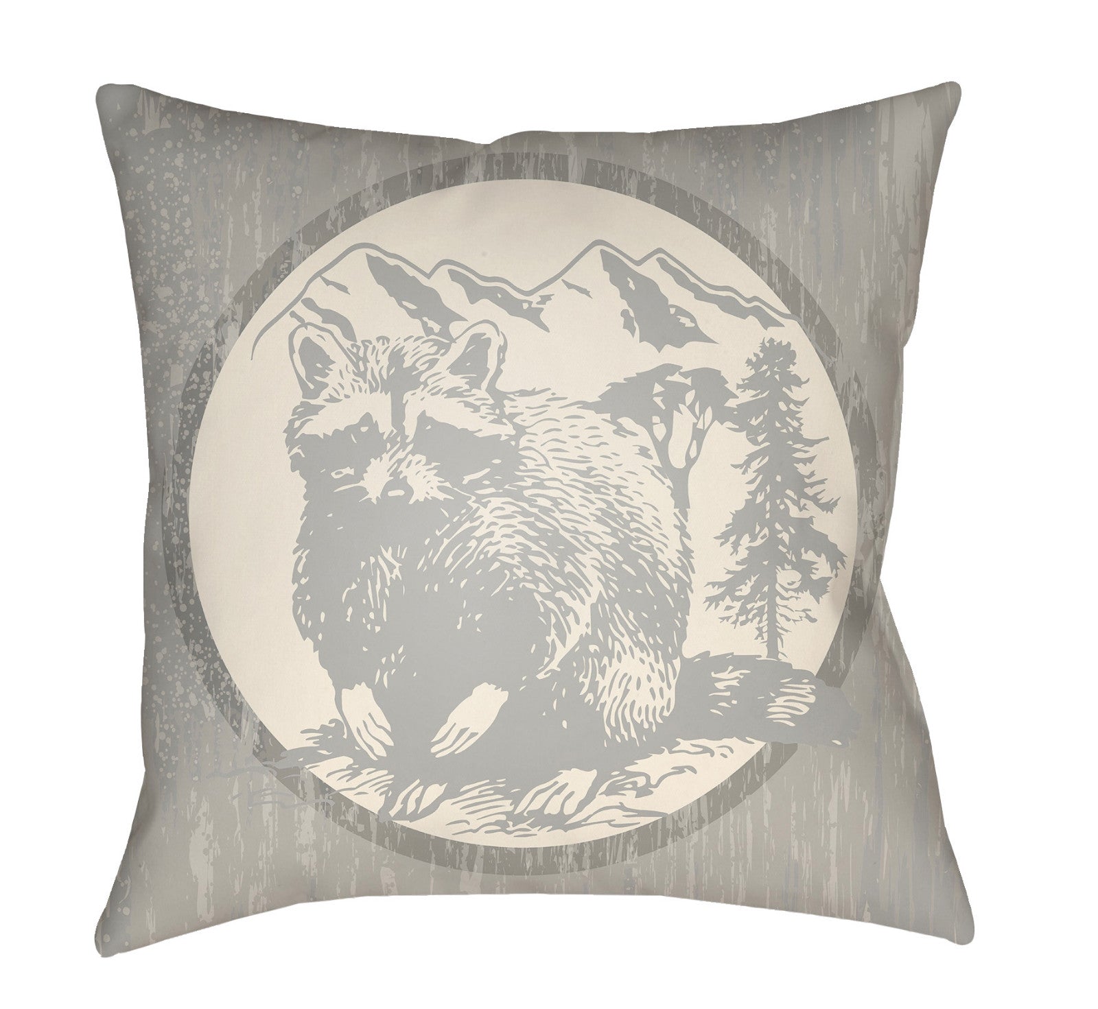 Artistic Weavers Lodge Cabin Raccoon Ridge Light Gray/Beige main image