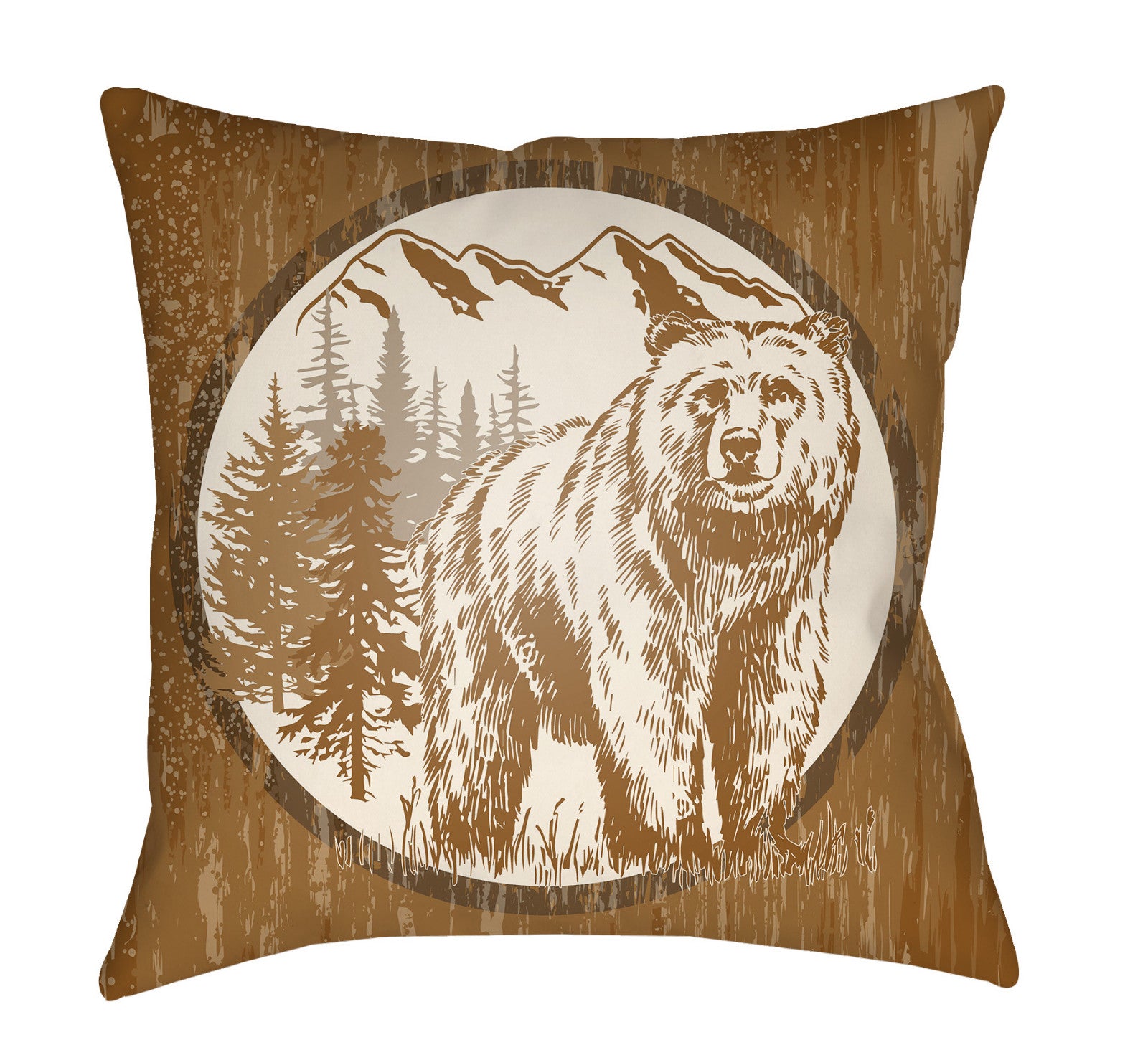 Artistic Weavers Lodge Cabin Bear Tan/Beige main image