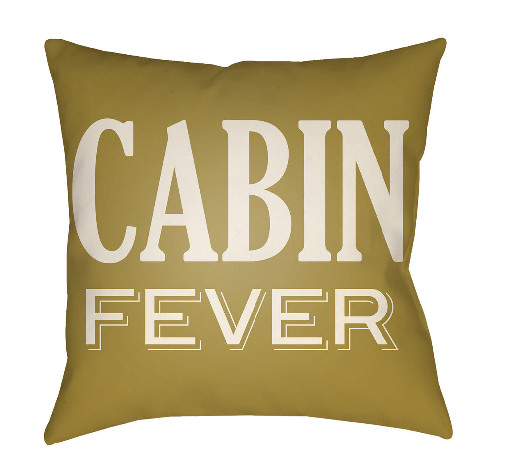 Artistic Weavers Lodge Cabin Fever Mustard/Beige main image