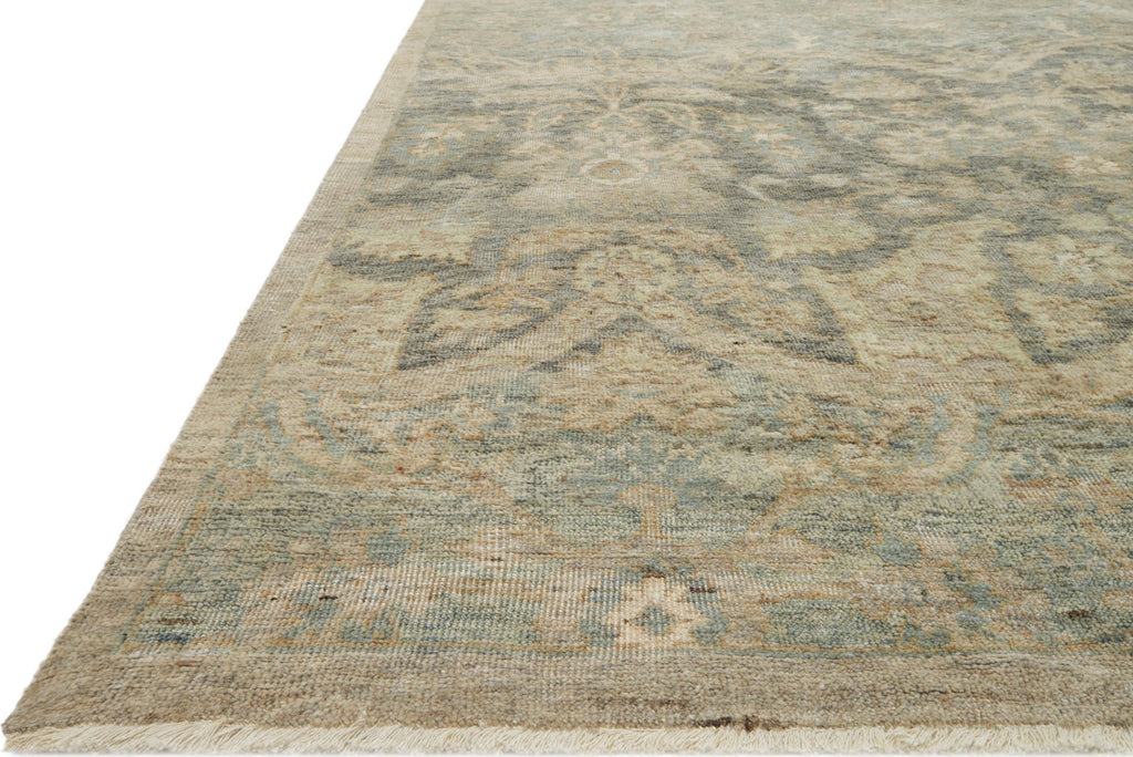 Loloi Legacy LZ-02 Storm Area Rug Round Image Feature