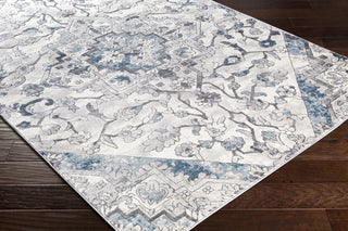 Surya Lagom LGM-2314 Area Rug Corner  On Wood
