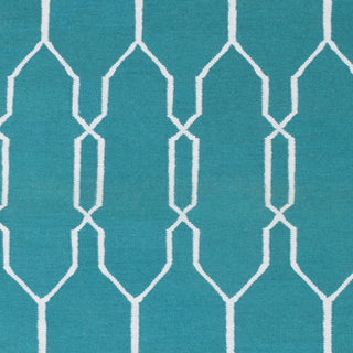 Surya Lagoon LGO-2002 Teal Hand Woven Area Rug Sample Swatch