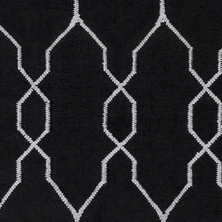 Surya Lagoon LGO-2007 Black Hand Woven Area Rug Sample Swatch