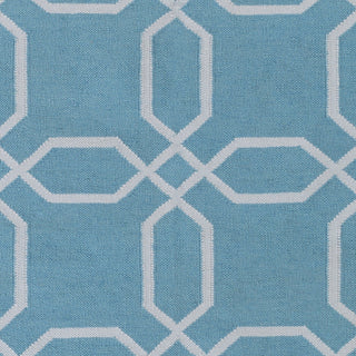 Surya Lagoon LGO-2009 Sky Blue Hand Woven Area Rug Sample Swatch