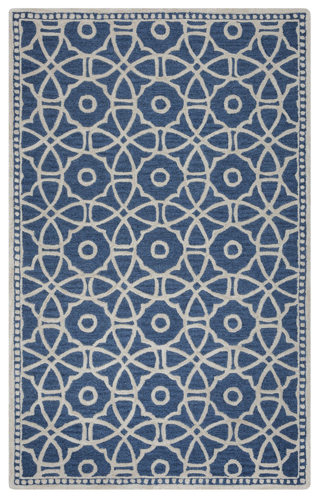Rizzy Luniccia LI9511 Blue Area Rug
