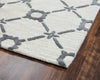 Rizzy Luniccia LI9515 Grey Area Rug Corner Shot