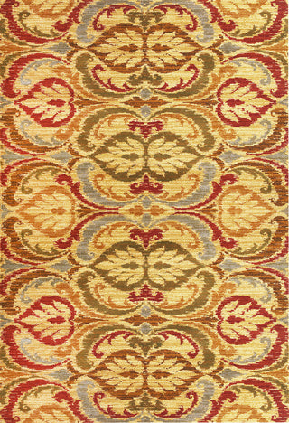 KAS Lifestyles 5466 Gold Firenze Machine Woven Area Rug