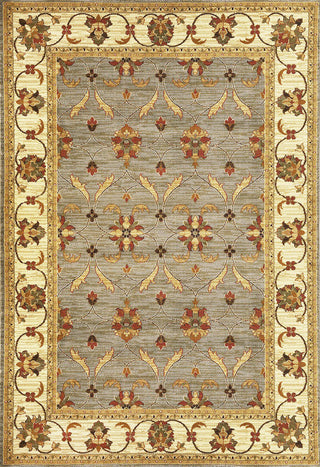 KAS Lifestyles 5469 Slate/Ivory Agra Area Rug main image