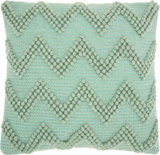 Nourison Life Styles Large Chevron Celadon by Mina Victory main image