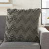 Nourison Life Styles Large Chevron Charcoal by Mina Victory 