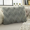 Nourison Life Styles Large Chevron Lt Grey by Mina Victory 