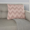 Nourison Life Styles Large Chevron Rose by Mina Victory  Feature